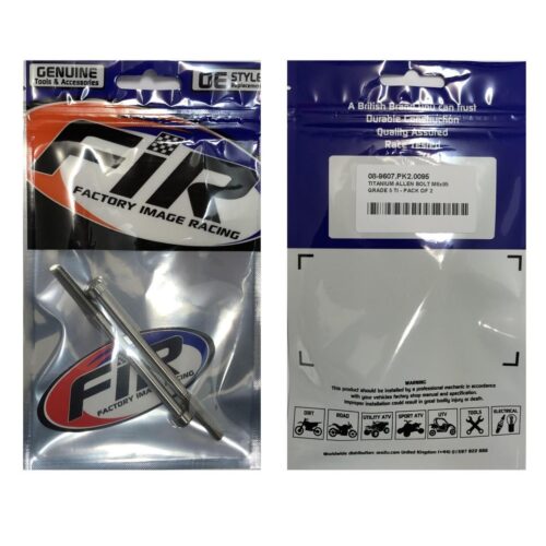 TITANIUM ALLEN BOLT M6x95, GRADE 5 TI – PACK OF 2