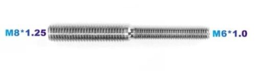 5pcs STEP STUDS M6 TO M8 STAINLESS STEEL 304