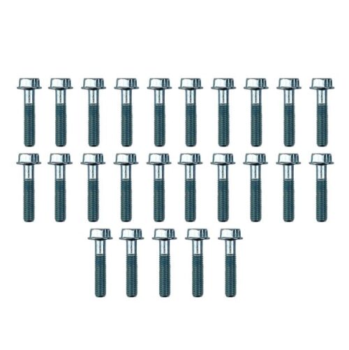 M6 x 30mm FLANGE BOLT, PACK OF 25, 10mm HEX