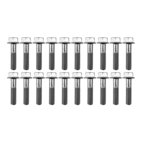 M8 x 35mm FLANGE BOLT, PACK OF 20, 12mm HEX