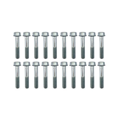 M8 x 45mm FLANGE BOLT, PACK OF 20, 12mm HEX
