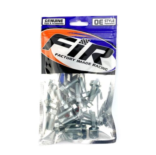 M8 x 25mm FLANGE BOLT, PACK OF 20, 12mm HEX