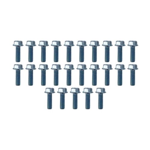 M6 x 20mm FLANGE BOLT, PACK OF 25, 10mm HEX