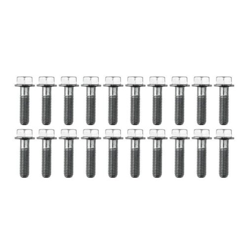 M8 x 30mm FLANGE BOLT, PACK OF 20, 12mm HEX