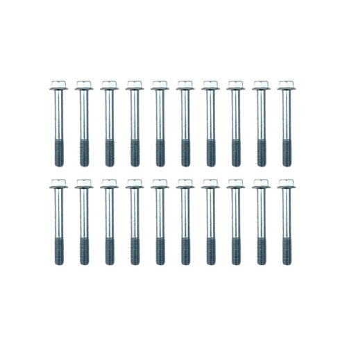 M8 x 65mm FLANGE BOLT, PACK OF 20, 12mm HEX