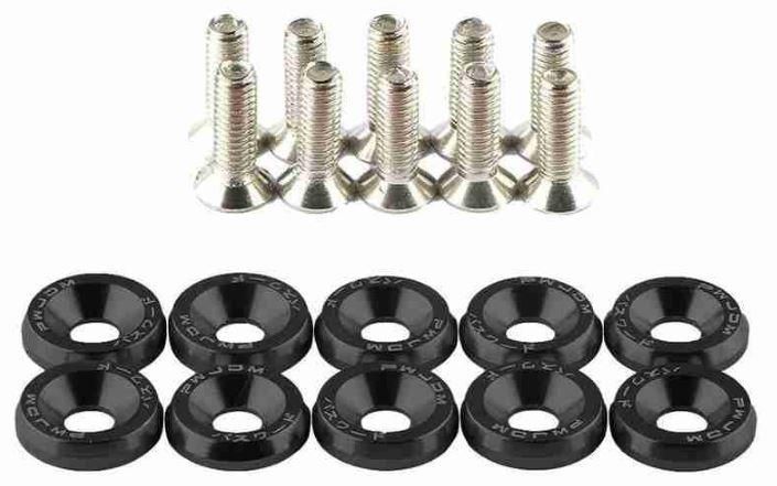 BOLT & WASHER PACK-10 BLACK - Image 2