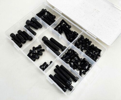 HEX CAP BOLTS ASSORTMENT 106pc CARBON STEEL M4-M10 – TOOLZONE KDPHW005