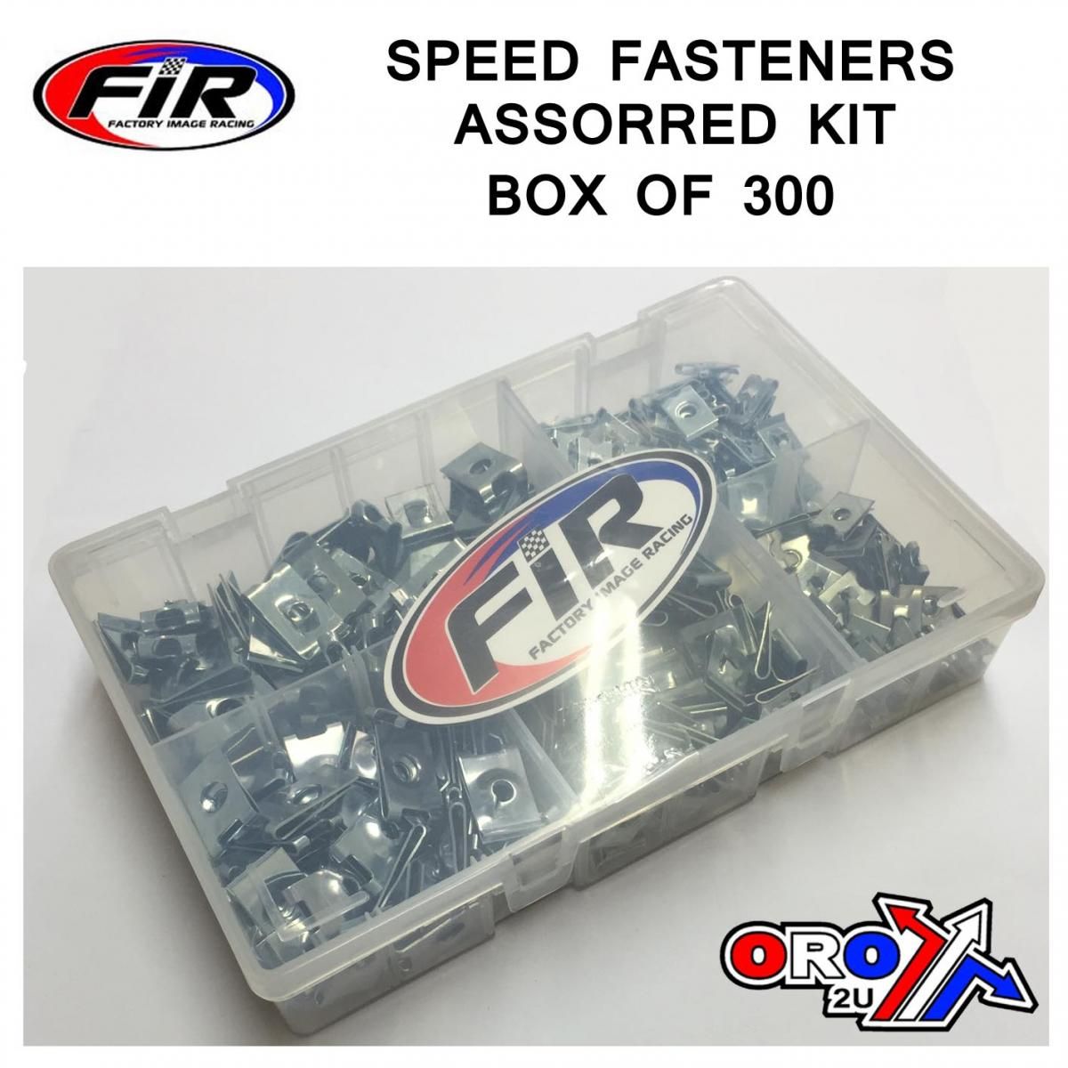 SPEED FASTENERS ASSORTED KIT, BOX OF 300, AT7 - Image 2