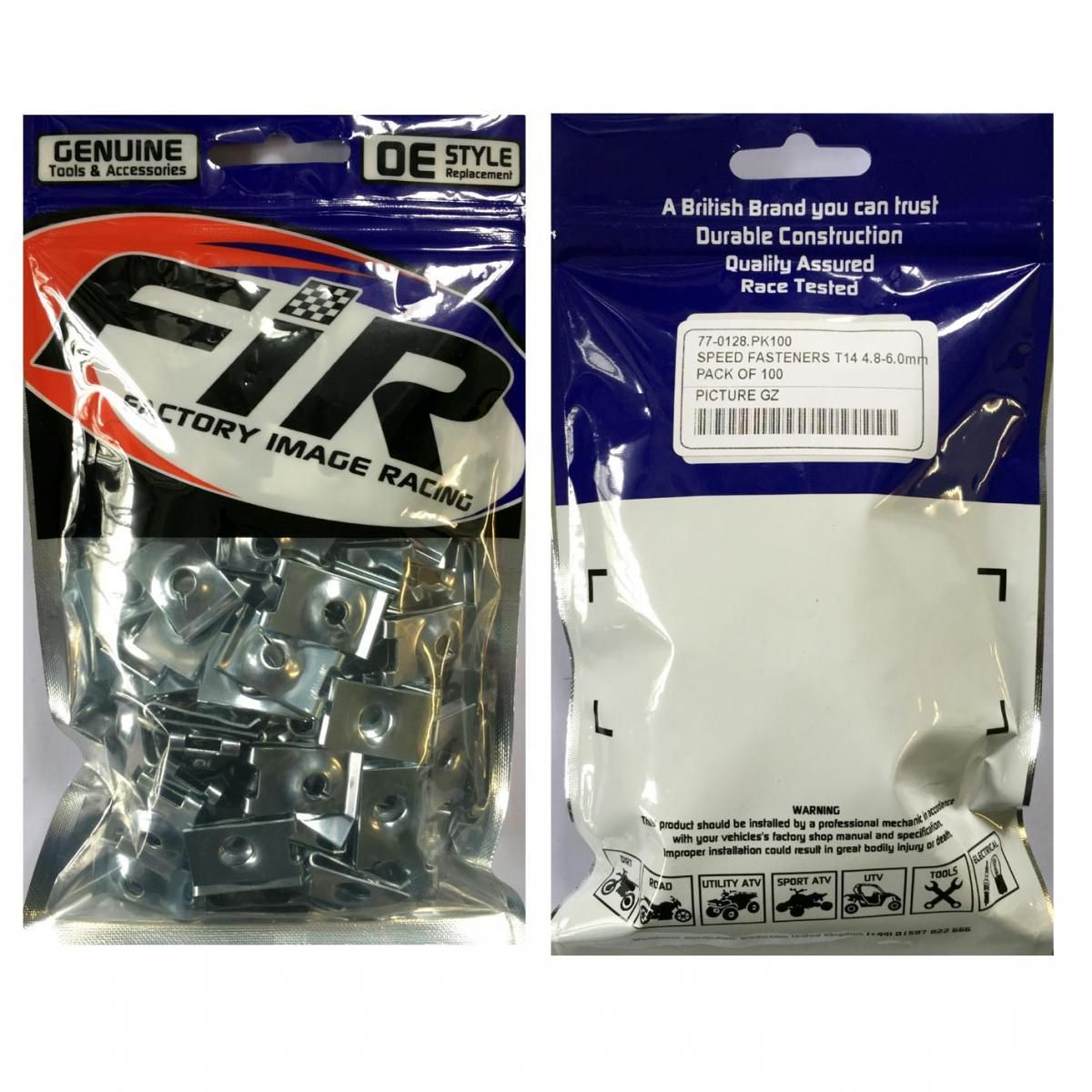 SPEED FASTENERS T14 4.8-6.0mm, PACK OF 100, SF9 - Image 3