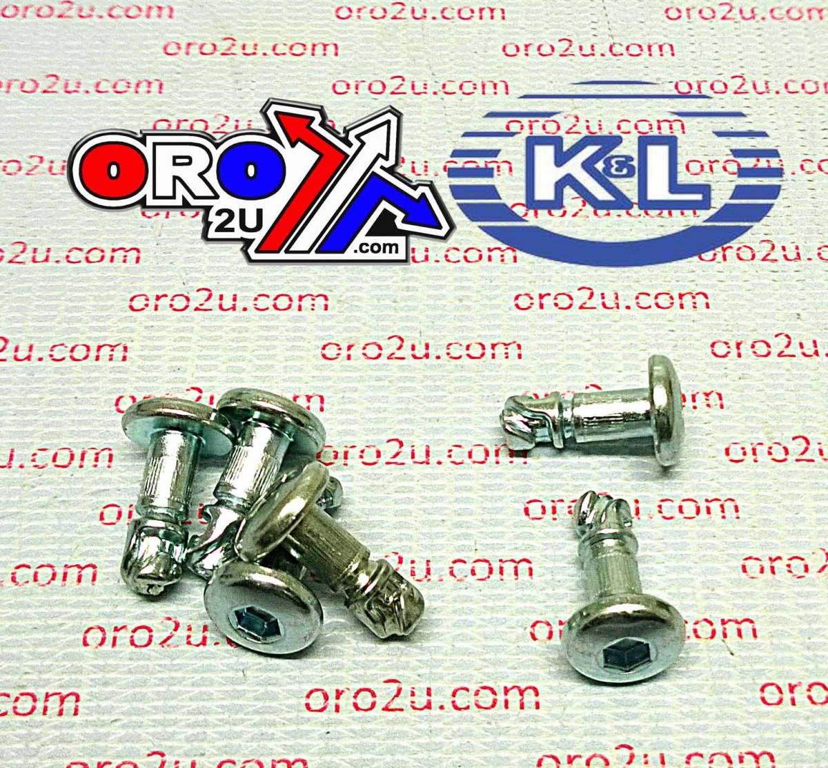 ALLEN HEAD FASTENER (6PK), 6 x 13mm/4mm, DZUS 33-9749, TOOLS ROAD - Image 2