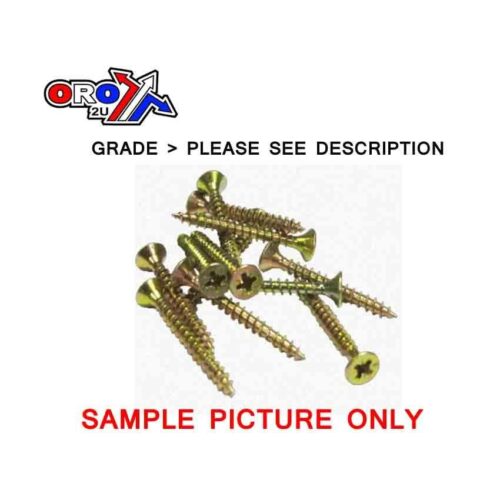 4.0 X 20mm GOLD SCREW 200PACK