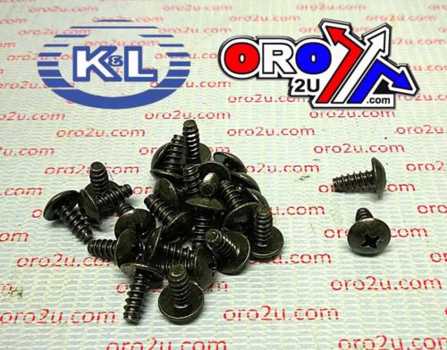 OEM SELF TAPPING SCREWS 4×10 (25PK), HONDA, 33-8351 BLACK PAN 4×10, TOOLS ROAD 93903-24280