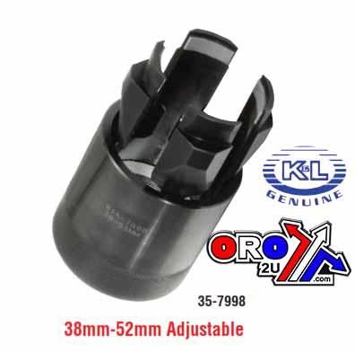 ADJUSTABLE FORK SEAL DRIVERS, 38-52mm 35-7998, TOOLS