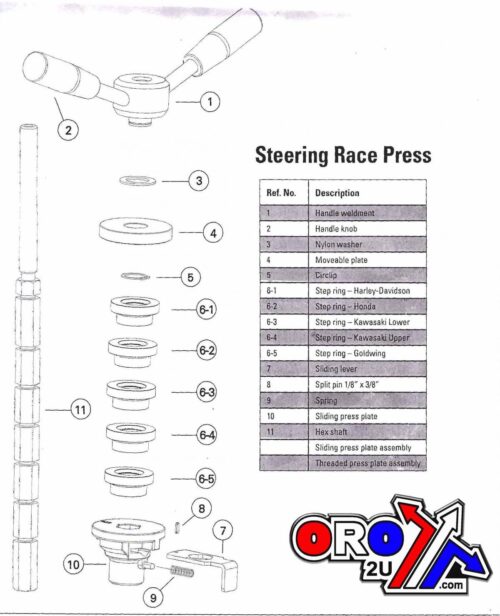 CUP PRESS TOOL SET/5 SIZES, 5 DIFFERENT SIZES, UP-12437, MK-0355, PT-M2