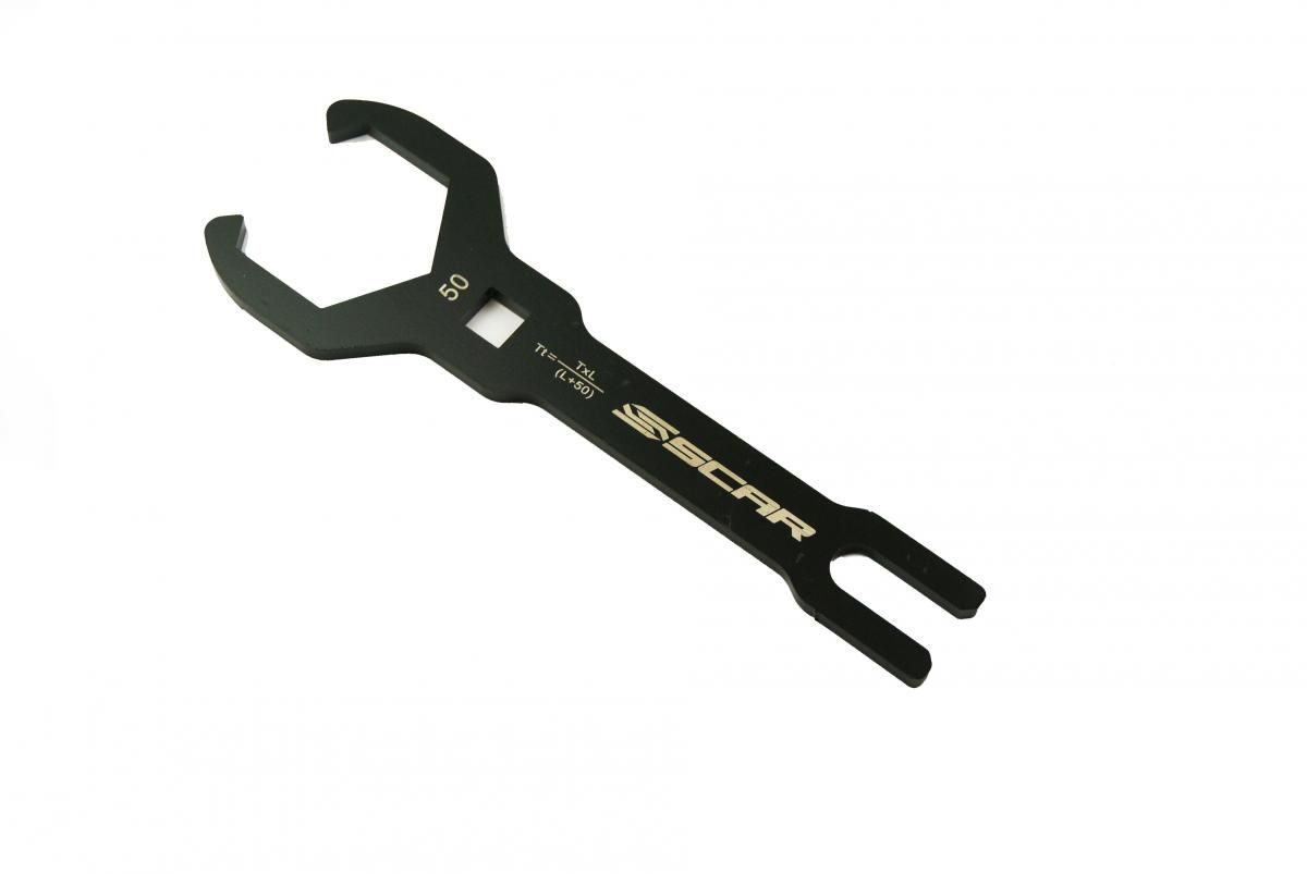 FORK CAP WRENCH 50mm, SCAR RACING CFWP
