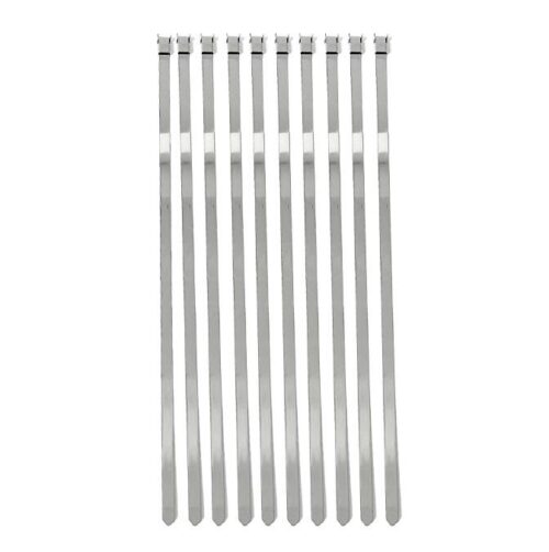 6mm x 48cm CV BOOT BAND CLAMP STRAPS STAINLESS STEEL – PACK OF 10