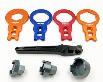 FORK CAP WRENCH AND SLEEVE KIT 35mm 49mm 50mm
