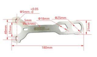 Wrench Tool Rear Shock Absorber - Image 2