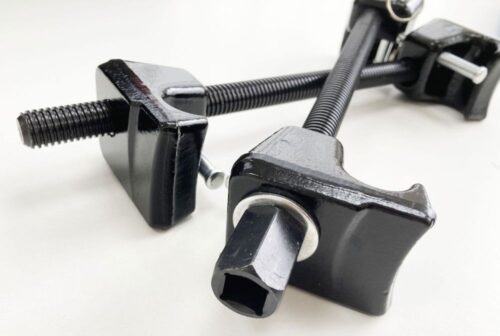 SPRING COMPRESSOR 2pc WITH LOCKING PINS – TOOLZONE KDPAU324