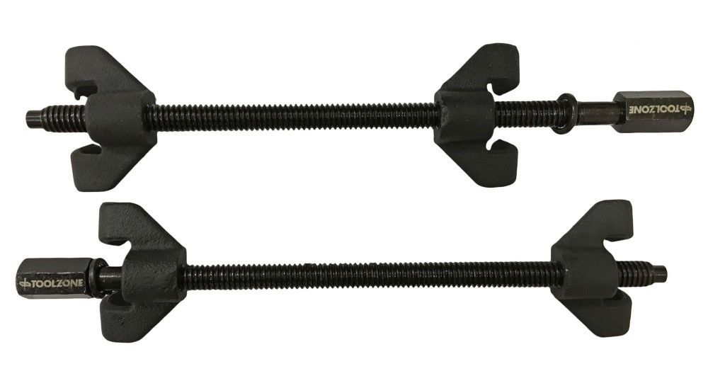 COIL SPRING COMPRESSOR 2pc 370x82mm 1/2"sq DRIVE - TOOLZONE KDPAU005 - Image 3