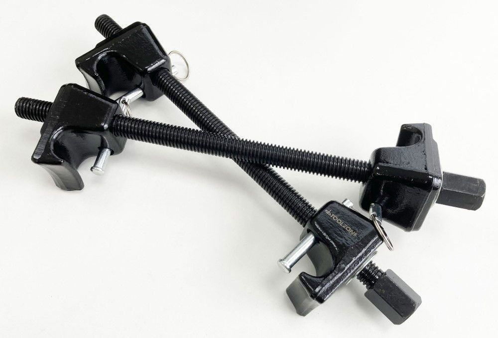 SPRING COMPRESSOR 2pc WITH LOCKING PINS - TOOLZONE KDPAU324 - Image 5
