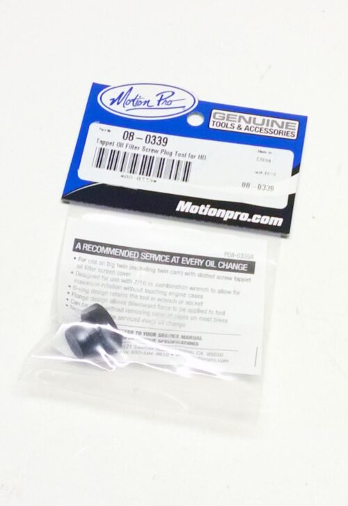 TAPPET OIL FILTER SCREW PLUG MOTION PRO 08-0339