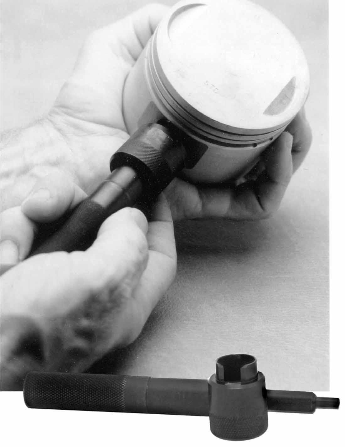 HD Piston Pin Keeper Drift, K&L 35-5004 HARLEYS