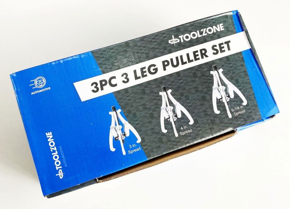 3 LEG PULLER SET 3pc 3" 4" 6" - TOOLZONE KDPAU172 - Image 8