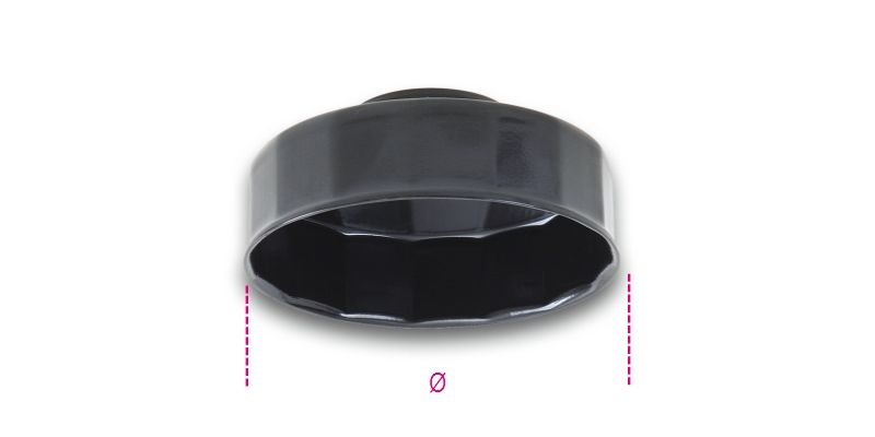 Oil Filter Wrench for MAN Vehicles 135mm 18-Sided - Beta Tools 1493 76-L15 - Image 3