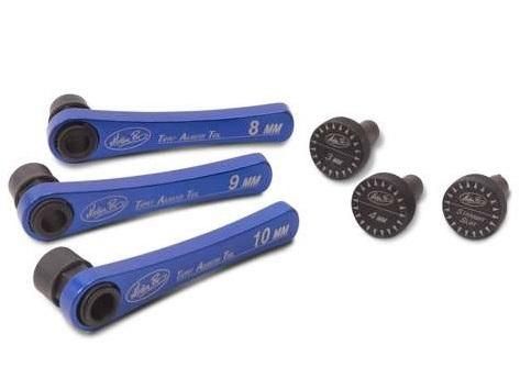 TAPPET ADJUSTER TOOL SET 8 9 10mm LOCK NUT SOCKETS MOTION PRO 08-0721
