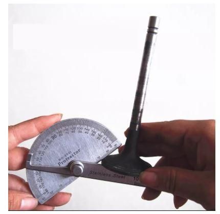 Valve angle detection tool