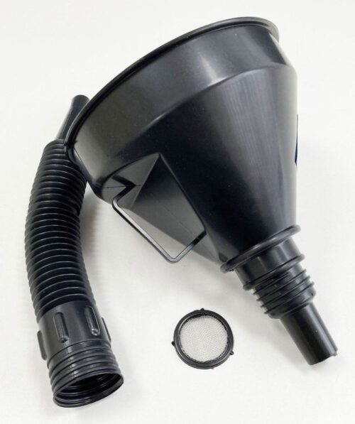 FLEXI FUNNEL 2 IN 1 BLACK WITH REMOVABLE FILTER – TOOLZONE KDPAU113
