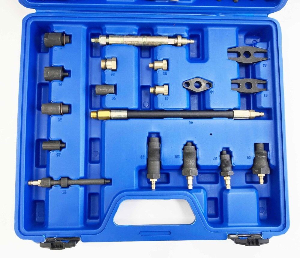 MASTER COMPRESSION TEST KIT FOR PETROL AND DIESEL ENGINES 64mm GAUGE - TOOLZONE KDPAU036