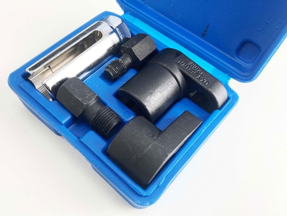 OXYGEN SENSOR AND THREAD CHASER SET 5pc INCLUDES 22mm SOCKETS - TOOLZONE KDPAU009 - Image 4
