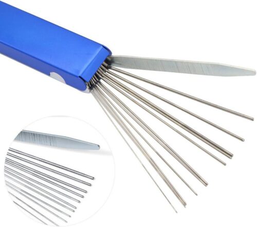 CLEANER WIRE CARB SET BLUE, 80MM WIRE LENGTH