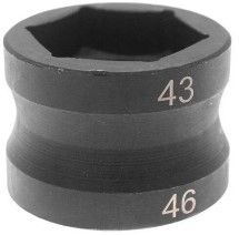 43mm-46mm DOUBLE HEAD PULLEY NUT 1/2″ DRIVE GY6 NUT SLEEVE BELT CLUTCH REMOVAL