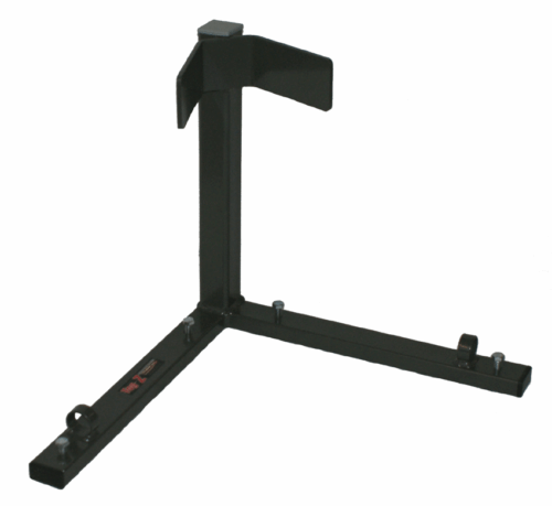 WHEEL CHOCK ANCHOR BLACK, MX / ROAD STABILIZER SUPPORT