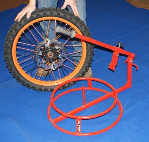 TYRE / MOUSSE CHANGER RED, TAG-Z SINGLE RING TYRE CHANER