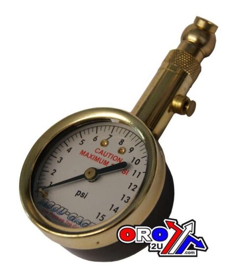 TYRE PRESSURE GAUGE 15 PSI, WITH BLEEDER SX SERIES, S15XA
