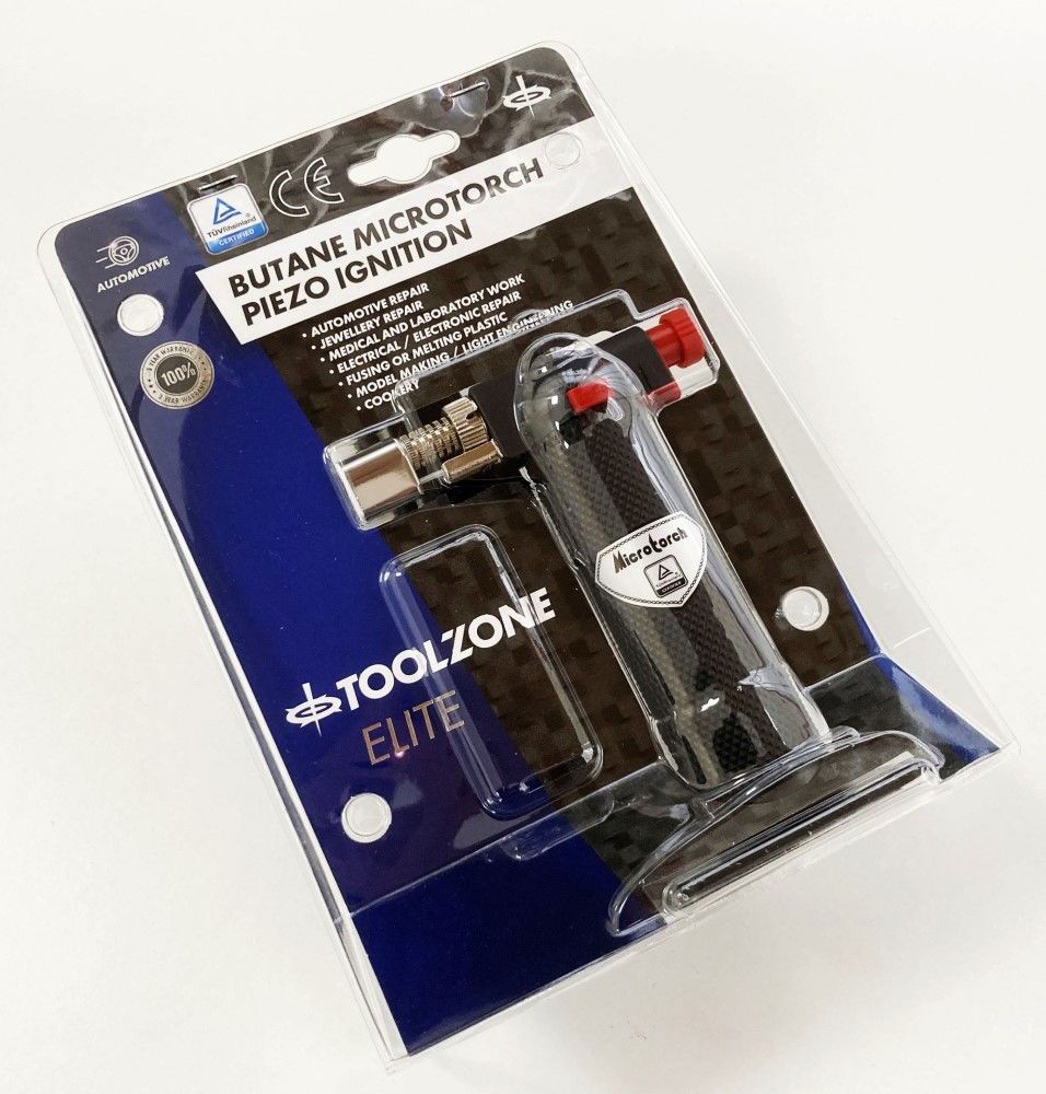 BUTANE MICROTORCH PIEZO IGNITION - TOOLZONE KDPHB289 - Image 9