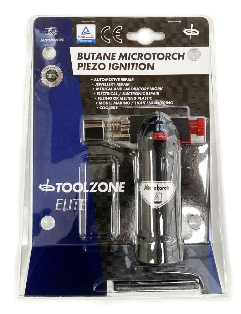 BUTANE MICROTORCH PIEZO IGNITION - TOOLZONE KDPHB289 - Image 10