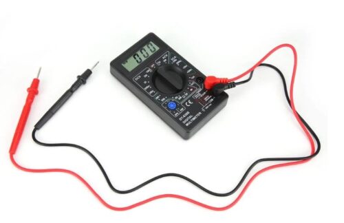 MULTIMETER TESTER DIGITAL MULTIFUNCTIONAL PORTABLE LCD DIGITAL Amp Volt Ohm