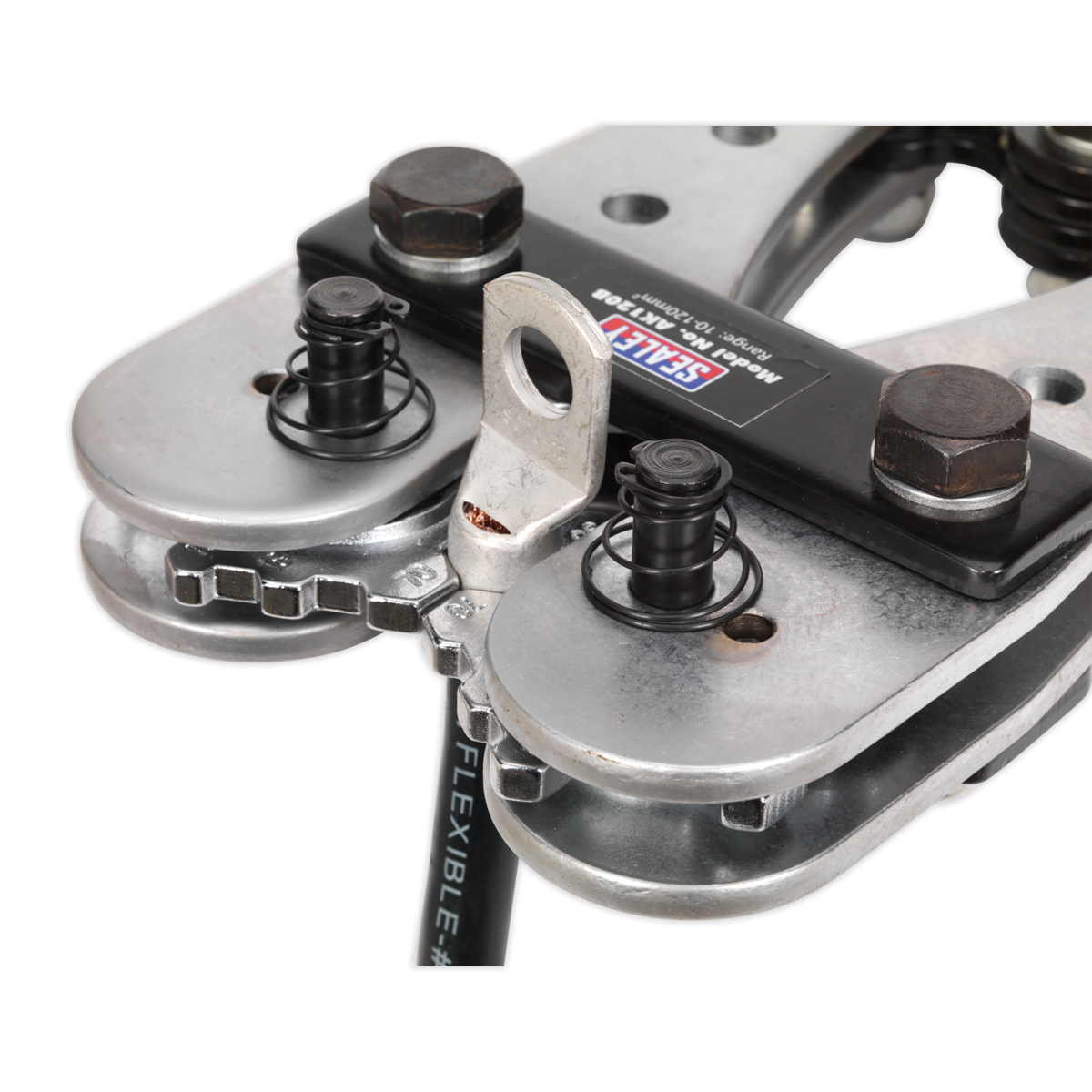 BATTERY COPPER TERMINAL ADJUSTABLE MANUAL CRIMPING TOOL HANDHELD 10-120mm2