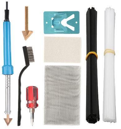 PLASTIC WELDING DIY REPAIR KIT, REINFORCING MESH / HOT STAPLES