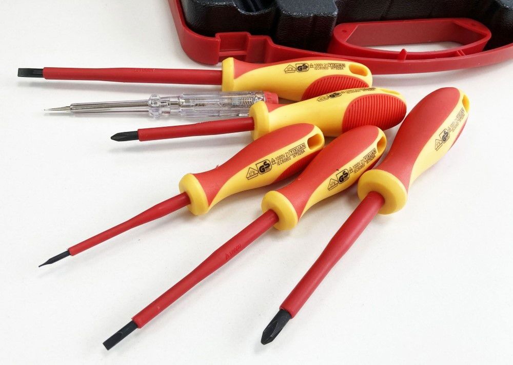 VDE ELECTRICIANS TOOL KIT 11PC - TOOLZONE KDPSD301 - Image 6