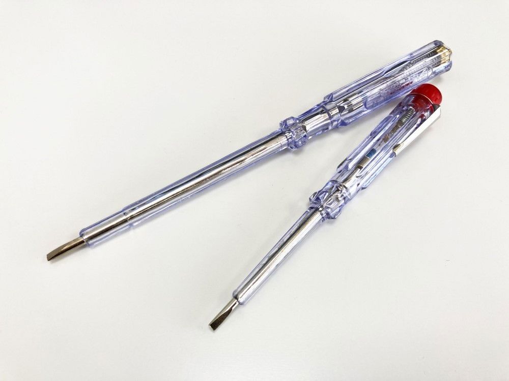 MAINS TESTER SET 2PC 140 x 3mm 190 x 4mm 100-250v - TOOLZONE KDPSD181 - Image 3