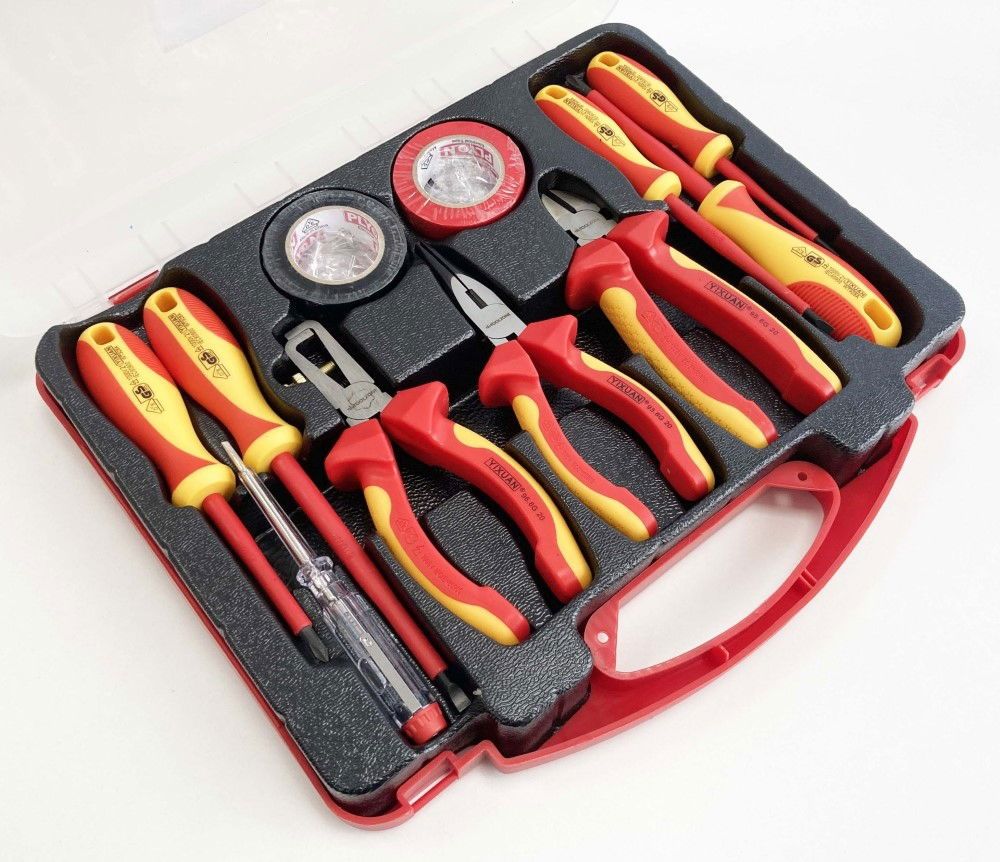 VDE ELECTRICIANS TOOL KIT 11PC - TOOLZONE KDPSD301 - Image 7