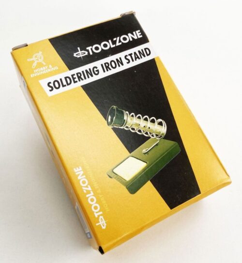SOLDER STAND METAL BASE WITH TIP CLEANING PAD – TOOLZONE KDPHB285