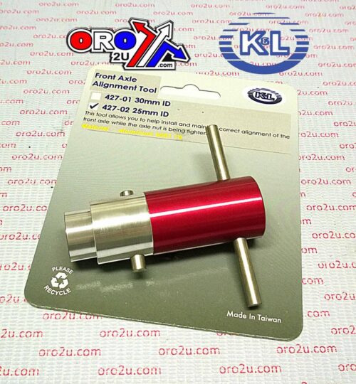 FRONT AXLE ALIGNMENT TOOL, DUCATI 25mm 35-8625, TOOLS