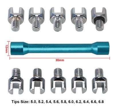 SPOKE WRENCH TOOL WITH 10 ENDS 5mm - 6.8mm - Image 2